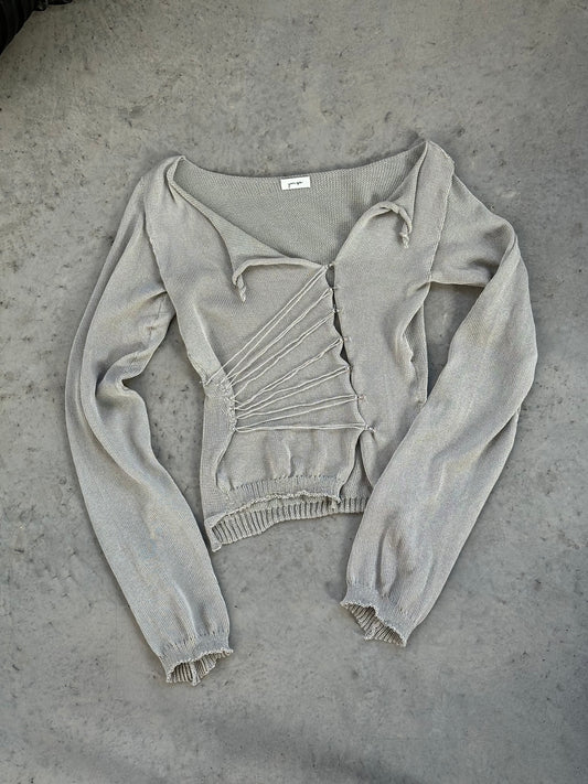 asymmetrical cardigan
